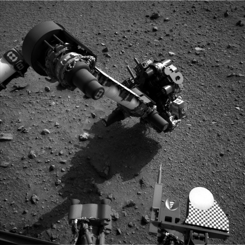 Illustration for article titled 8 Places Where the Curiosity Rover Left Drill Holes on Mars